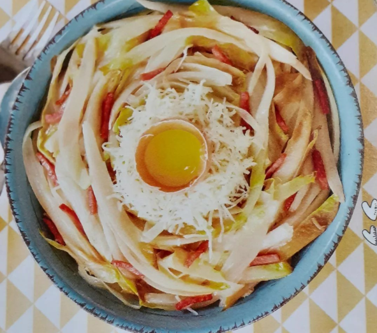 Endives à la Carbonara