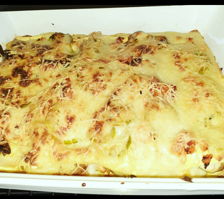 Lasagnes saumon courgettes